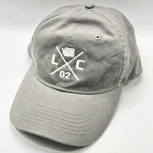 Blue '84 LC 02 Washington Logo Hat Cap Adjustable Strapback Gray Outdoors Casual